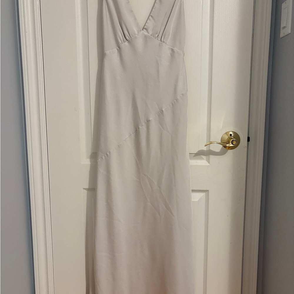 Meshki Slate Grey Maxi Dress